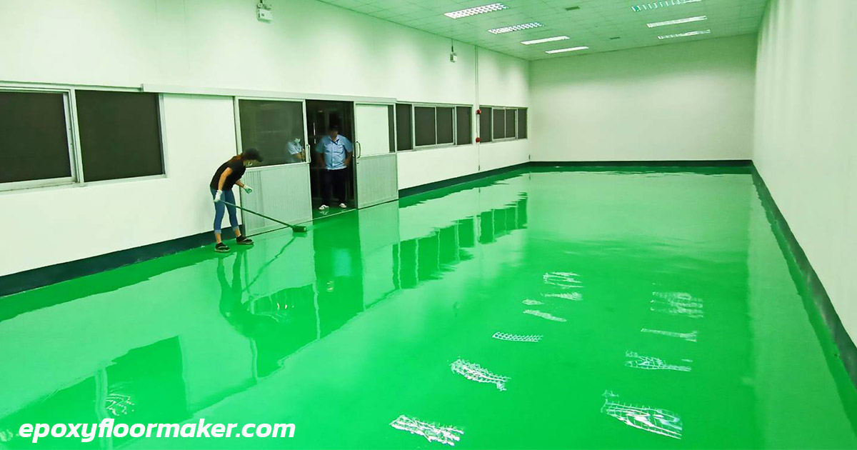 Epoxy self leveling